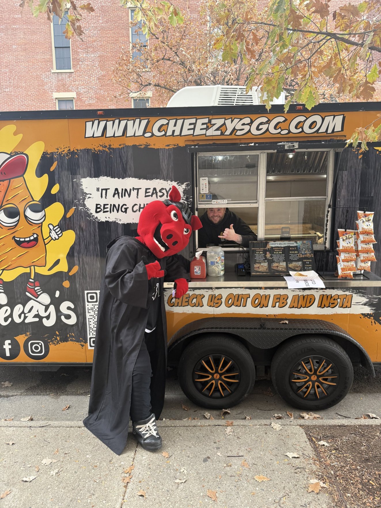 Cheezy's Grilled Cheeses bar