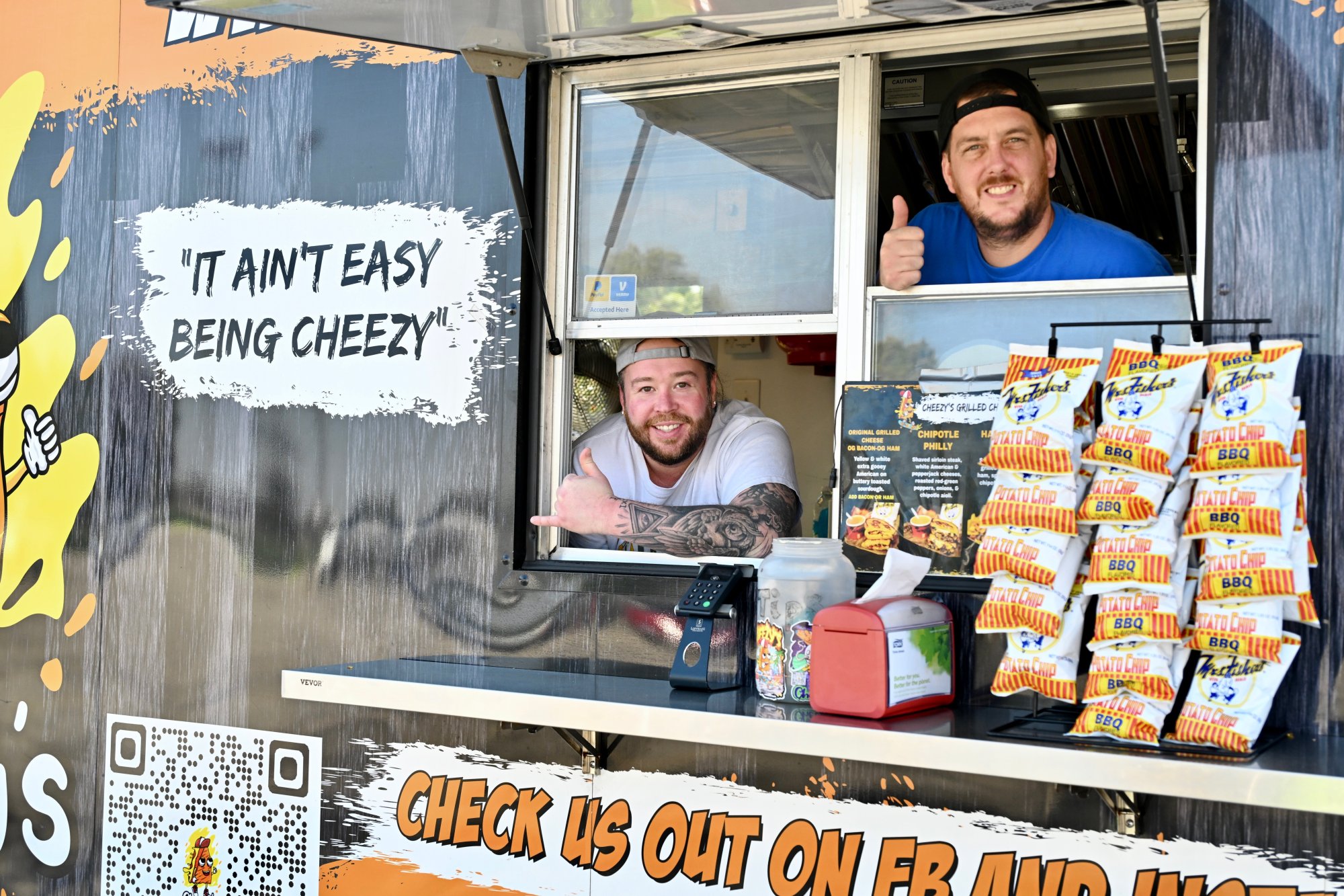 Cheezy's Grilled Cheeses bar